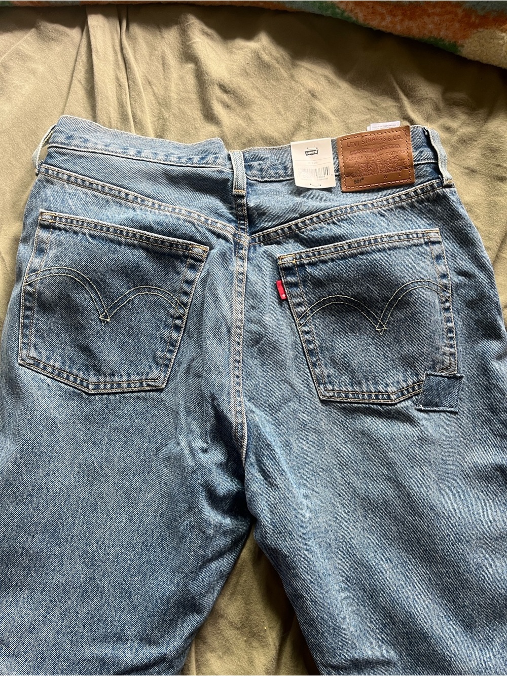 Levi's 501 Patch Work Jeans